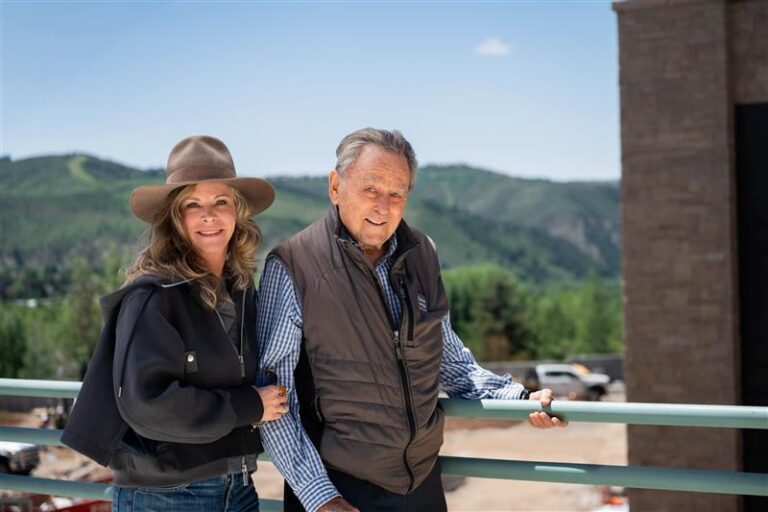 Amanda and Jay Precourt together at the Precourt Healing Center