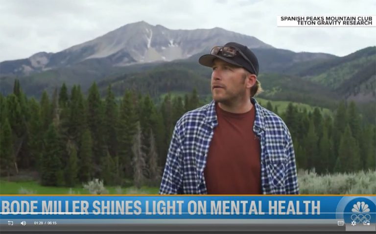 Bode Miller Shines Light On Mental Health