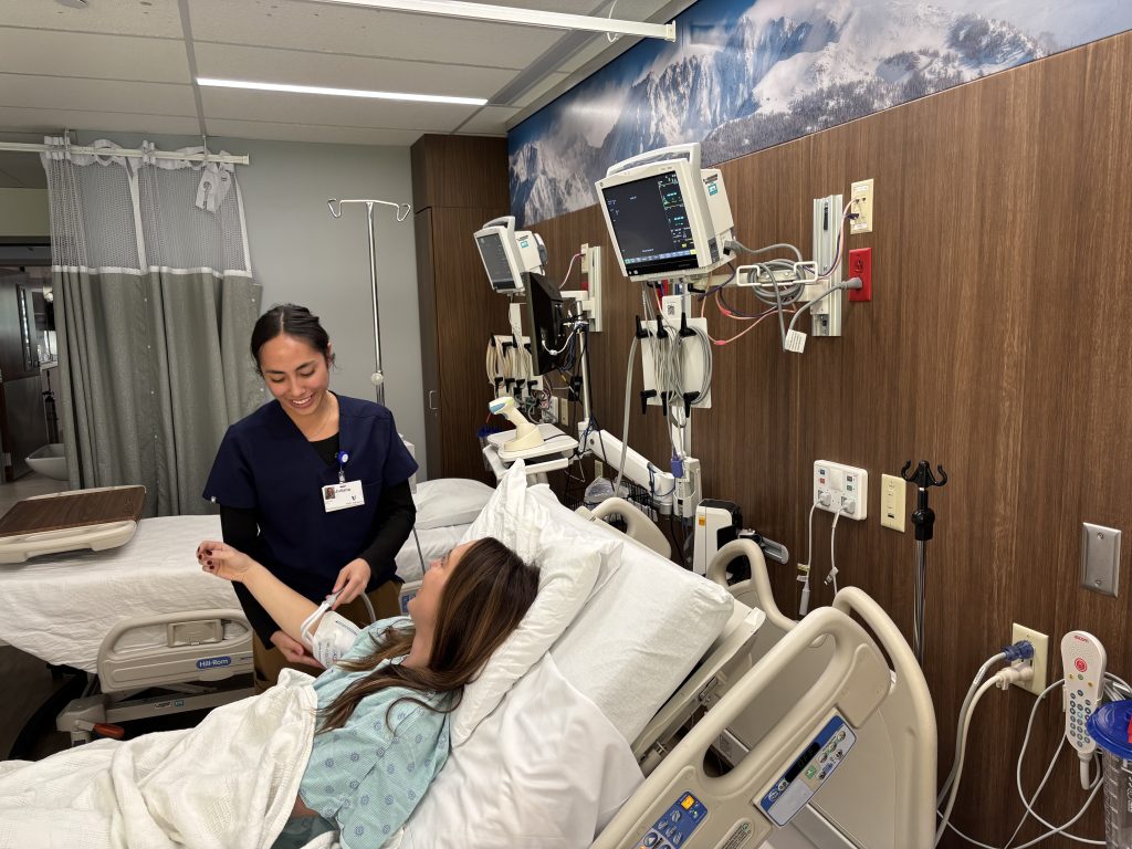 Working to become a nurse through community programs like CareerWise