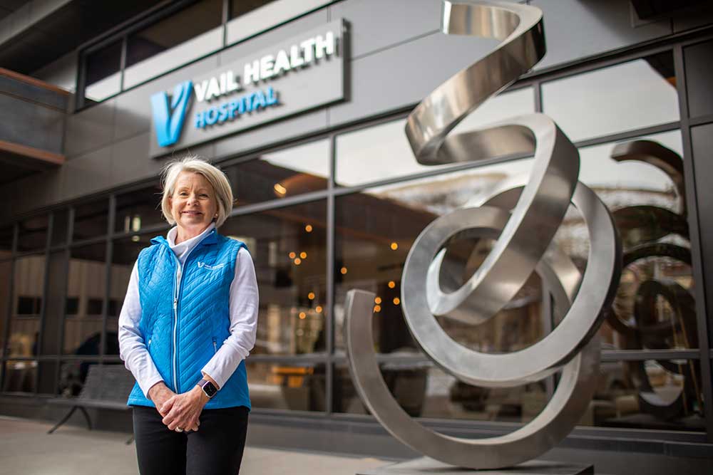 Jill Mertens Vail Health Volunteering
