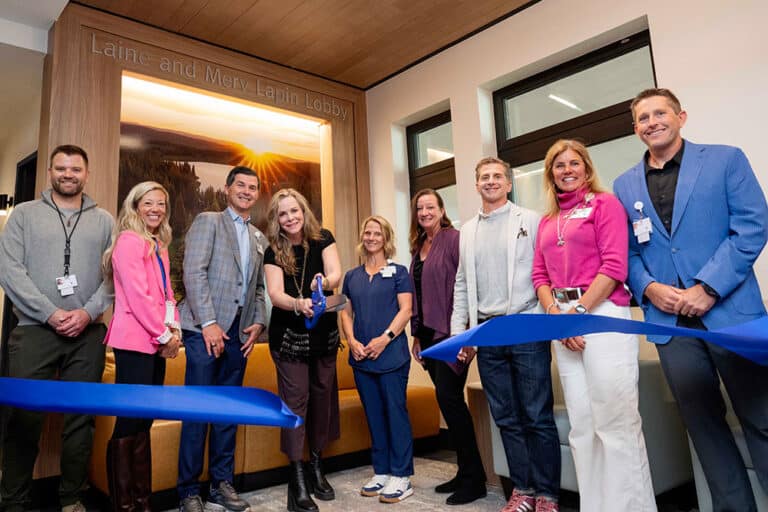 Vail Health Dedicates Precourt Healing Center